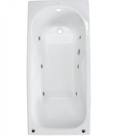 Ванна Roca Malibu 170x75 (без ручек) с гидромассажем