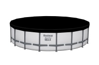 Bestway 561FJ BW Каркасный бассейн Steel Pro Max 549x132 см, 26000 л, фил.-нас. 5678 л\ч, лестн, тент Bestway 561FJ BW Каркасный бассейн Steel Pro Max 549x132 см, 26000 л, фил.-нас. 5678 л\ч, лестн, тент