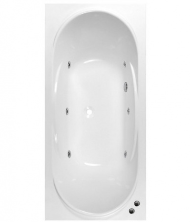 Ванна Эстет Астра 170x80 с гидромассажем